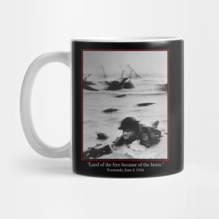 Normandy, June 6, 1944 - WW2 British Soldier Mug